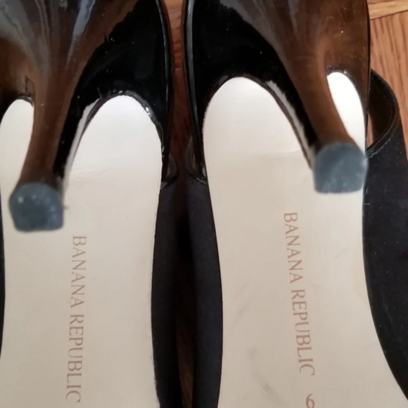Banana Republic open toe pump sz 9 - Picture 5 of 8